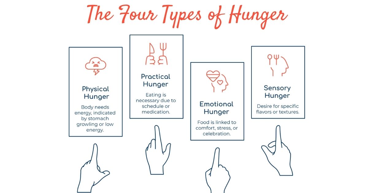 Shell Spring Hunger Types Types of Hunger: Physical, Practical, Emotional, and Sensory Hunger ...
